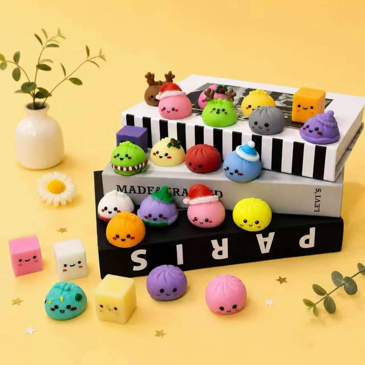 In Stock 24Pcs Christmas Squis - đánh giá và giá Kids Toys Xmas