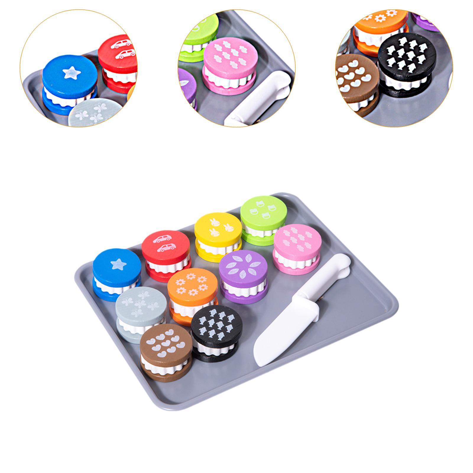 Wooden Toy Food Cookie Playset - đánh giá và giá Kids Toys Kitchen Set