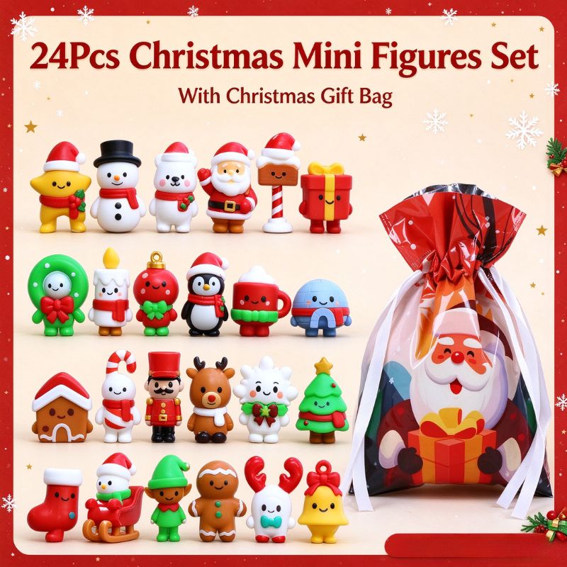 Christmas Mini Figures Blind B - đánh giá và giá Kids Toys Xmas