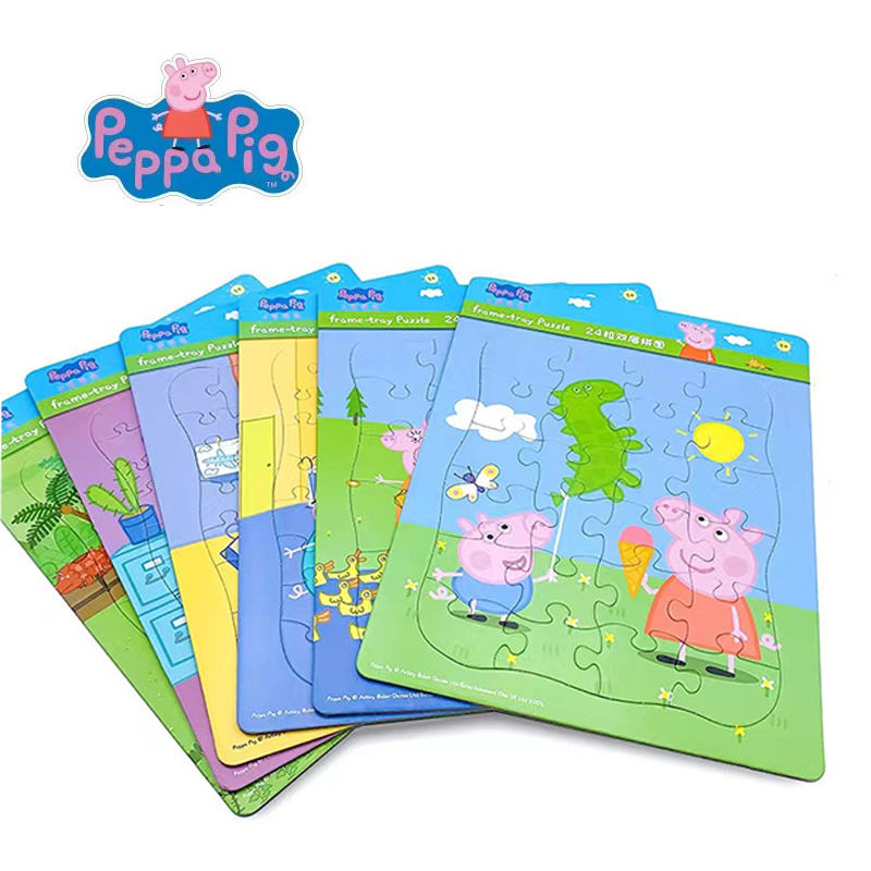 Peppa pig Figures MINI Jigsaw  - đánh giá và giá Kids Toys 3 Year Old