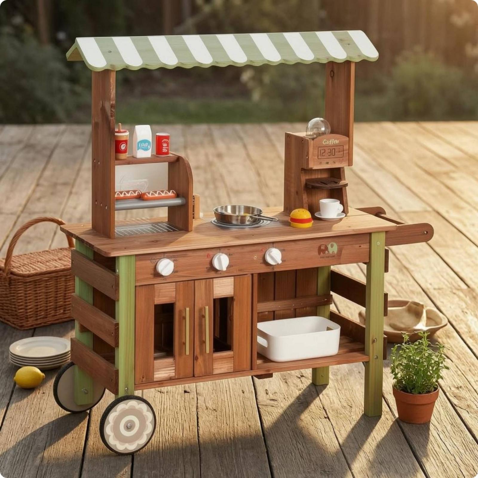 Kids Toy Set Play Kitchen Mark - đánh giá và giá Kids Toys Kitchen Set