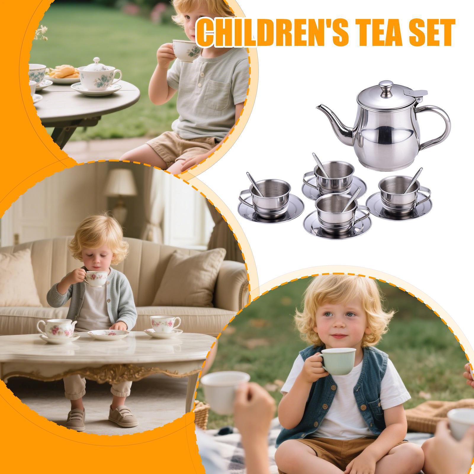 Kids Tea Sets for Girls Lightw - đánh giá và giá Kids Toys Kitchen Set