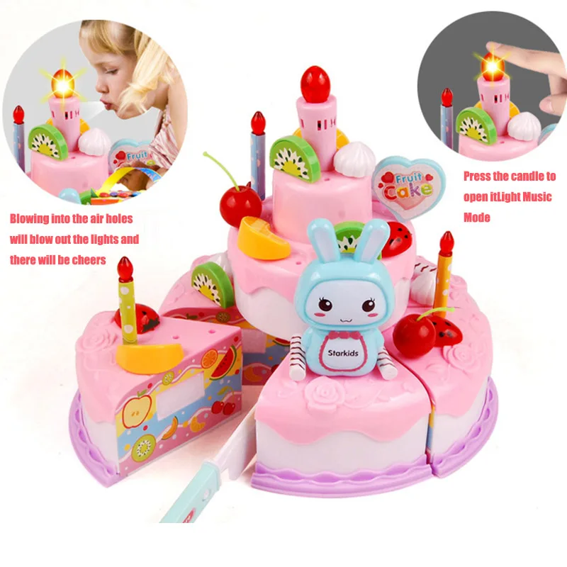 Kids Toy Simulation DIY Birthd - đánh giá và giá Kids Toys Kitchen Set