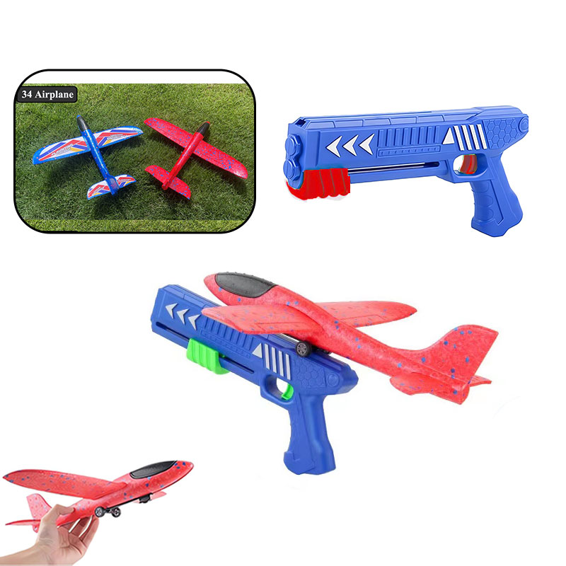 HH Kids 24/34cm Foam Plane Lau - đánh giá và giá Catapult Launcher Toy