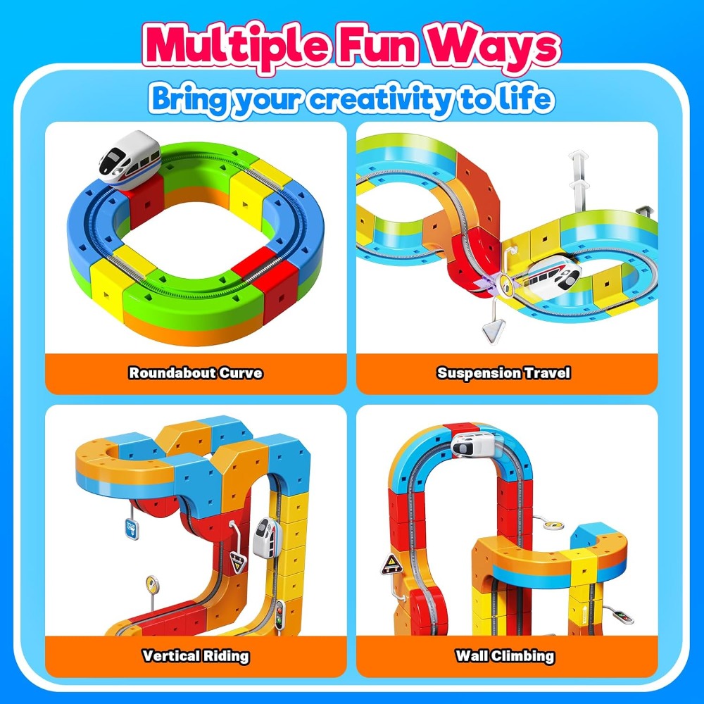 110PCS Fusion Toys Electric Tr - đánh giá và giá Kids Toys 3 Year Old