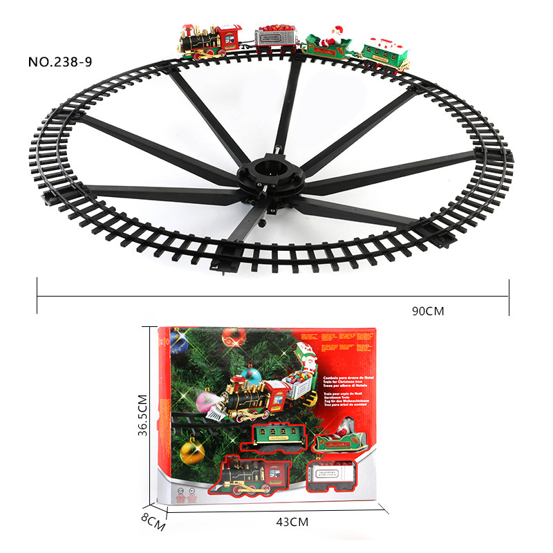 Electric Christmas Train Set M - đánh giá và giá Kids Toys Xmas