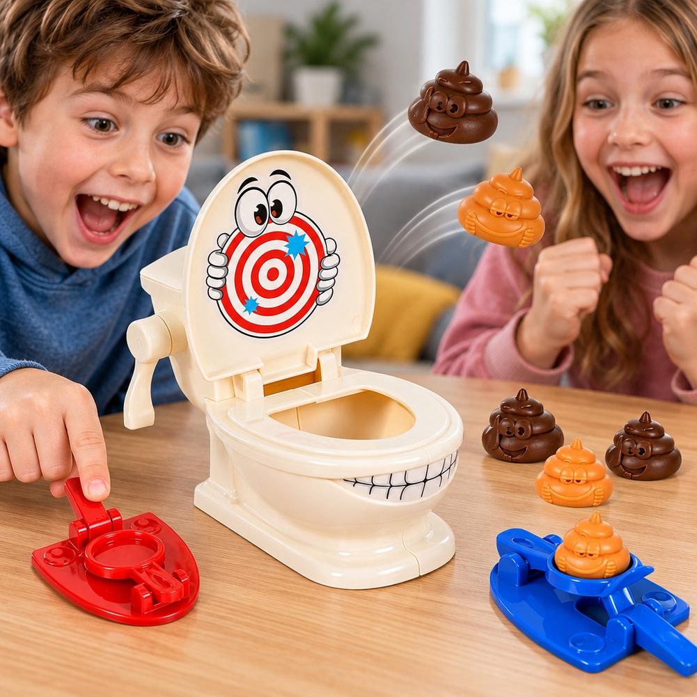 Mini Toilet Poop Launcher Toy  - đánh giá và giá Catapult Launcher Toy