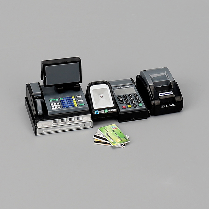 New 1Set Doll House Mini Super - đánh giá và giá Toy Cash Register